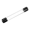 MECCANIXITY 1 Inch Clear Storage Tube 22x26mm Small Plastic Round Tubing with Caps Rigid Bottle Container 200mm/8 Inch for Item Stored