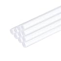 MECCANIXITY 10pcs Acrylic Round Rods 3/16" x 12" Clear Acrylic Dowel Rods Sticks Plastic Sticks Strip for DIY Crafts Lighting Gardening Decorations - 5mm x 300mm