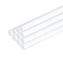 MECCANIXITY 10pcs Acrylic Round Rods 5/32" x 12" Clear Acrylic Dowel Rods Sticks Plastic Sticks Strip for DIY Crafts Lighting Gardening Decorations - 4mm x 300mm