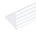MECCANIXITY 12pcs Acrylic Round Rods 5/32" x 10" Clear Acrylic Dowel Rods Sticks Plastic Sticks Strip for DIY Crafts Lighting Gardening Decorations - 4mm x 250mm