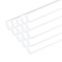 MECCANIXITY 15pcs Acrylic Round Rods 3/8" x 12" Clear Acrylic Dowel Rods Sticks Plastic Sticks Strip for DIY Crafts Lighting Gardening Decorations - 10mm x 300mm