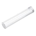 MECCANIXITY 1pcs Acrylic Round Rods 13/16" x 4" Clear Acrylic Dowel Rods Sticks Plastic Sticks Strip for DIY Crafts Lighting Gardening Decorations - 20mm x 100mm