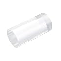 MECCANIXITY 1pcs Acrylic Round Rods 2" x 4" Clear Acrylic Dowel Rods Sticks Plastic Sticks Strip for DIY Crafts Lighting Gardening Decorations - 50mm x 100mm