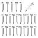 MECCANIXITY 26Pcs 304 Stainless Steel Shoulder Bolt 4mm Dia 14mm L M3x0.5