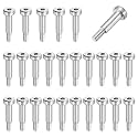 MECCANIXITY 26Pcs 304 Stainless Steel Shoulder Bolt 5mm Dia 16mm L M4x0.7