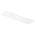 MECCANIXITY 3.3 Borosilicate Glass Stick 9.84" Length 6mm Dia Stir Rod,3Pcs