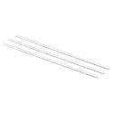 MECCANIXITY 3.3 Borosilicate Glass Stick 9.84" Length 5mm Dia Stir Rod,3Pcs