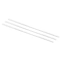 MECCANIXITY 3.3 Borosilicate Glass Stick 11.81" Length 5mm Dia Stir Rod Mixing Tools with Both Ends Round for Lab Kitchen Science 3Pcs