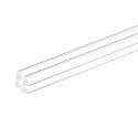 MECCANIXITY 4 Pcs Acrylic Round Rods 1/4" x 10" Clear Acrylic Dowel Rods Sticks Plastic Sticks Strip for Model Making DIY Crafts Lighting Gardening Decorations - 6mm x 250mm