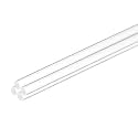 MECCANIXITY 4 Pcs Acrylic Round Rods 5/32" x 10" Clear Acrylic Dowel Rods Sticks Plastic Sticks Strip for Model Making DIY Crafts Lighting Gardening Decorations - 4mm x 250mm