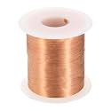 MECCANIXITY 42 AWG Magnet Wire, 42 Gauge Enameled Copper Wires 16 oz Magnetic Coil for Transformer Motor Electric, F Grade 311 Fahrenheit (155 Celsius), Copper Color