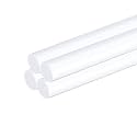 MECCANIXITY 4pcs Acrylic Round Rods 1/4" x 12" Clear Acrylic Dowel Rods Sticks Plastic Sticks Strip for DIY Crafts Lighting Gardening Decorations - 6mm x 300mm