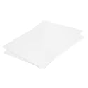 MECCANIXITY ABS Plastic Sheet 10 Inch x 8 Inch x 0.24 Inch ABS Styrene Sheets for Building Model DIY Crafts Panel White 2 Pcs