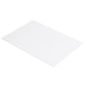 MECCANIXITY ABS Plastic Sheet 10 Inch x 8 Inch x 0.06 Inch ABS Styrene Sheets for Building Model DIY Crafts Panel White 1 Pcs