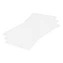 MECCANIXITY ABS Plastic Sheet 10 x 6 x 0.04 Inch ABS Styrene Sheets for Building Model DIY Crafts Panel White 3 Pcs