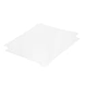 MECCANIXITY ABS Plastic Sheet 12 Inch x 12 Inch x 0.02 Inch ABS Styrene Sheets for Building Model DIY Crafts Panel White 2 Pcs