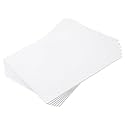 MECCANIXITY ABS Plastic Sheet 16 Inch x 12 Inch x 0.24 Inch ABS Styrene Sheets for Building Model DIY Crafts Panel White 6 Pcs