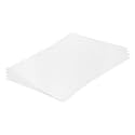 MECCANIXITY ABS Plastic Sheet 16 Inch x 12 Inch x 0.02 Inch ABS Styrene Sheets for Building Model DIY Crafts Panel White 4 Pcs