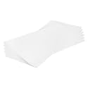 MECCANIXITY ABS Plastic Sheet 24 Inch x 12 Inch x 0.16 Inch ABS Styrene Sheets for Building Model DIY Crafts Panel White 6 Pcs