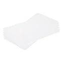 MECCANIXITY ABS Plastic Sheet 7 Inch x 4 Inch x 0.02 Inch ABS Styrene Sheets for Building Model DIY Crafts Panel White 6 Pcs