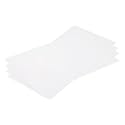 MECCANIXITY ABS Plastic Sheet 7 Inch x 4 Inch x 0.02 Inch ABS Styrene Sheets for Building Model DIY Crafts Panel White 4 Pcs