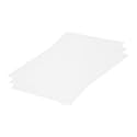 MECCANIXITY ABS Plastic Sheet 8 x 6 x 0.02 Inch ABS Styrene Sheets for Building Model DIY Crafts Panel White 3 Pcs