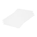 MECCANIXITY ABS Plastic Sheet 8 x 6 x 0.04 Inch ABS Styrene Sheets for Building Model DIY Crafts Panel White 3 Pcs