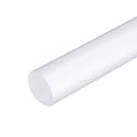 MECCANIXITY Acrylic Round Rods 1" x 10" Clear Acrylic Dowel Rods Sticks Plastic Sticks Strip for DIY Crafts Lighting Gardening Decorations - 25mm x 255mm
