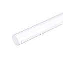 MECCANIXITY Acrylic Round Rods 13/16" x 12" Clear Acrylic Dowel Rods Sticks Plastic Sticks Strip for DIY Crafts Lighting Gardening Decorations - 20mm x 300mm