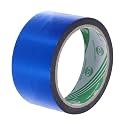 MECCANIXITY Blue Metalized Tape 1.2 Inch x 55 Yards Decor Tape for Detailing Accent Wall, Graphic Arts