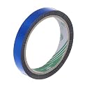 MECCANIXITY Blue Metalized Tape 5/8 Inch x 55 Yards Decor Tape for Detailing Accent Wall, Graphic Arts