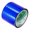 MECCANIXITY Blue Check Pattern Metalized Tape 3.2 Inch x 55 Yards Decor Tape for Detailing Accent Wall, Graphic Arts
