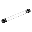 MECCANIXITY Clear Storage Tube 18x22mm Small Plastic Round Tubing with Caps Rigid Bottle Container 200mm/8 Inch for Item Stored