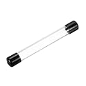 MECCANIXITY Clear Storage Tube 20x24mm Small Plastic Round Tubing with Caps Rigid Bottle Container 200mm/8 Inch for Item Stored