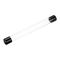 MECCANIXITY Clear Storage Tube 22x24mm Small Plastic Round Tubing with Caps Rigid Bottle Container 250mm/10 Inch for Item Stored