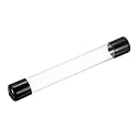 MECCANIXITY Clear Storage Tube 22x24mm Small Plastic Round Tubing with Caps Rigid Bottle Container 200mm/8 Inch for Item Stored