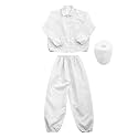 MECCANIXITY ESD Lab Coat Anti Static Clothing Science Cuff Lapel Collar with Hat Wear Uniform Work for Men Women