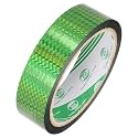 MECCANIXITY Green Check Pattern Metalized Tape 1.2 Inch x 55 Yards Decor Tape for Detailing Accent Wall, Graphic Arts