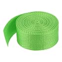 MECCANIXITY Lightweight Polypropylene Webbing Strap 1 1/2" 5 Yard Backpack Strapping Band Light Green for Outdoor Luggage Cargo Straps