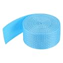 MECCANIXITY Lightweight Polypropylene Webbing Strap 1 1/2" 5 Yard Backpack Strapping Band Sky Blue for Outdoor Luggage Cargo Straps