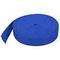 MECCANIXITY Lightweight Polypropylene Webbing Strap 1 1/2" 25 Yard Backpack Strapping Band Blue for Outdoor Luggage Cargo Straps
