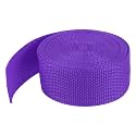 MECCANIXITY Lightweight Polypropylene Webbing Strap 1 1/2" 5 Yard Backpack Strapping Band Dark Purple for Outdoor Luggage Cargo Straps