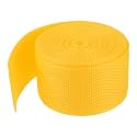 MECCANIXITY Lightweight Polypropylene Webbing Strap 2" 5 Yard Backpack Strapping Band Dark Yellow for Outdoor Luggage Cargo Straps