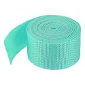 MECCANIXITY Lightweight Polypropylene Webbing Strap 2" 5 Yard Backpack Strapping Band Turquoise Green for Outdoor Luggage Cargo Straps