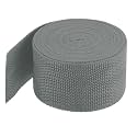 MECCANIXITY Lightweight Polypropylene Webbing Strap 2" 5 Yard Backpack Strapping Band Grey for Outdoor Luggage Cargo Straps