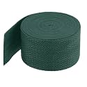 MECCANIXITY Lightweight Polypropylene Webbing Strap 2" 5 Yard Backpack Strapping Band Dark Green for Outdoor Luggage Cargo Straps