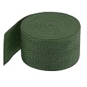 MECCANIXITY Lightweight Polypropylene Webbing Strap 2" 5 Yard Backpack Strapping Band Army Green for Outdoor Luggage Cargo Straps