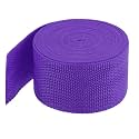 MECCANIXITY Lightweight Polypropylene Webbing Strap 2" 5 Yard Backpack Strapping Band Dark Purple for Outdoor Luggage Cargo Straps