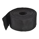 MECCANIXITY Lightweight Polypropylene Webbing Strap 3" 25 Yard Backpack Strapping Band Black for Outdoor Luggage Cargo Straps