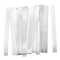 MECCANIXITY Nickel-Plated Strip 0.15mm x 8mm x 100mm Battery Soldering Tab Nickel Solder Tab for Battery Pack and Spot Welding 25 Pcs